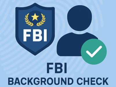 FBI Background Check. Federal Background Check at Quantum Digital Services